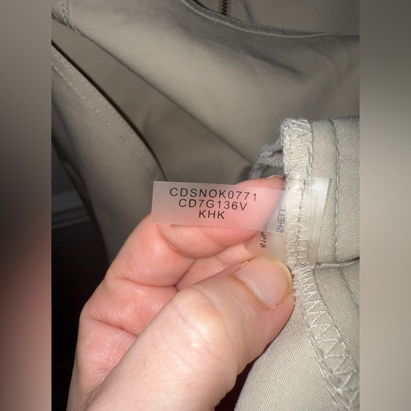 Calvin Klein Sleeveless Beige Mini Dress Size 8 Classic Neutral - Picture 4 of 13